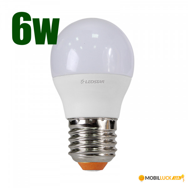   Ledstar G45 6W E27 3000K (LS-101746)