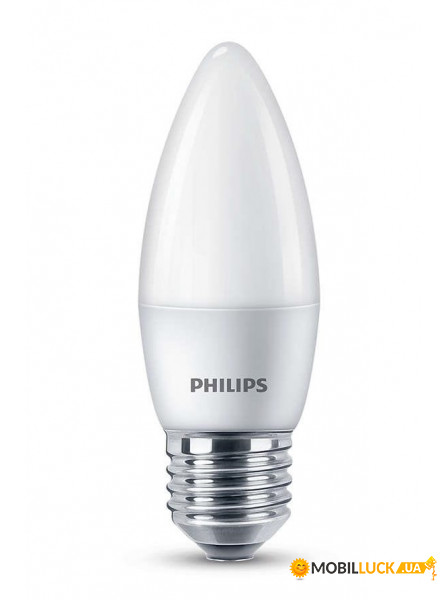   Philips ESSLEDCandle 6.5-75W E27 840 B35NDFR RCA