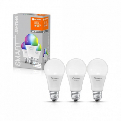   3 OSRAM + WiFi A60 9W (806Lm) 2700-6500K + RGB E27  (4058075485754)