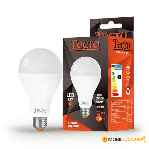  LED Tecro TL-A80-20W-4K-E27