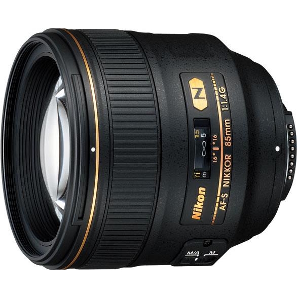  Nikon 85mm f/1.4G AF-S Nikkor (JAA338DA)