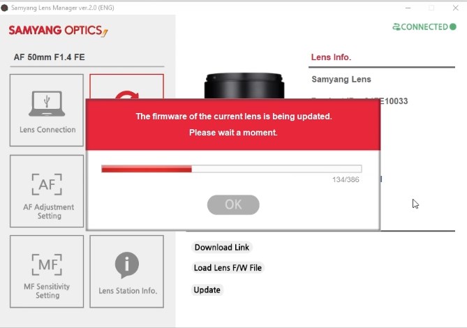    Samyang Lens Station for Sony E