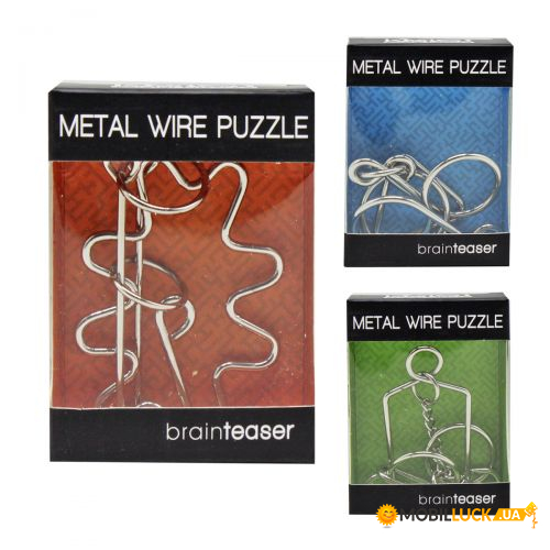  Metal Wire Puzzles (3070)