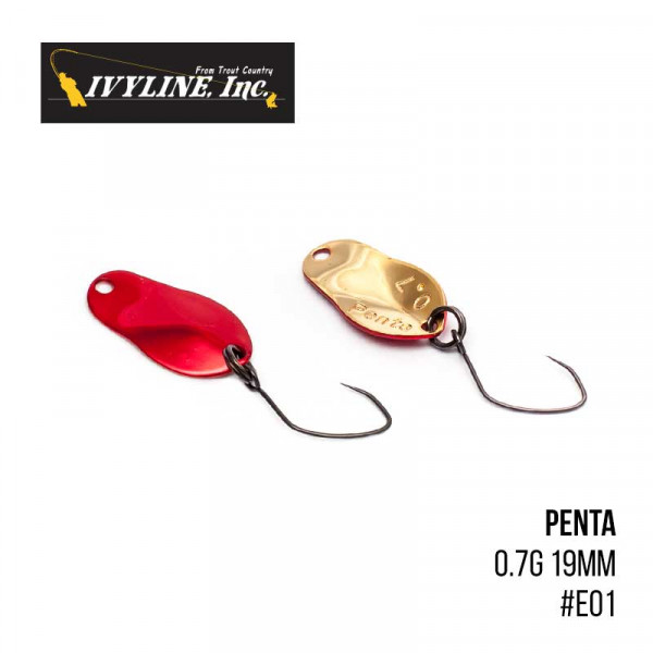  Ivyline Penta 0.7g 19mm (E01)