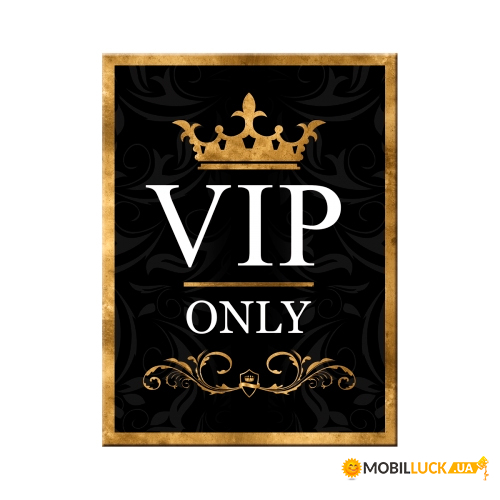  8x6  VIP Only Nostalgic Art (14304)