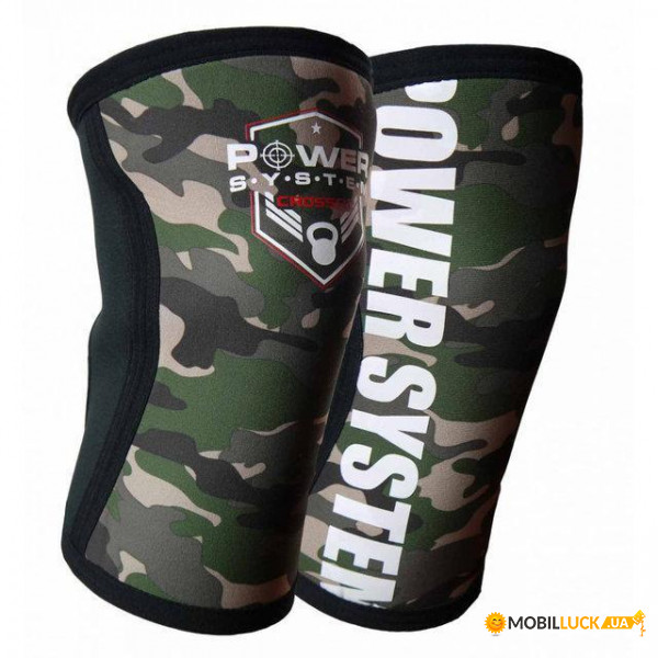   Crossfit Power System Knee Sleeves Camo PS-6032