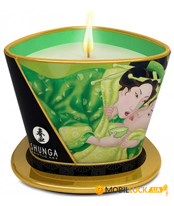   Shunga Massage Candle Exotic Green Tea 170ml