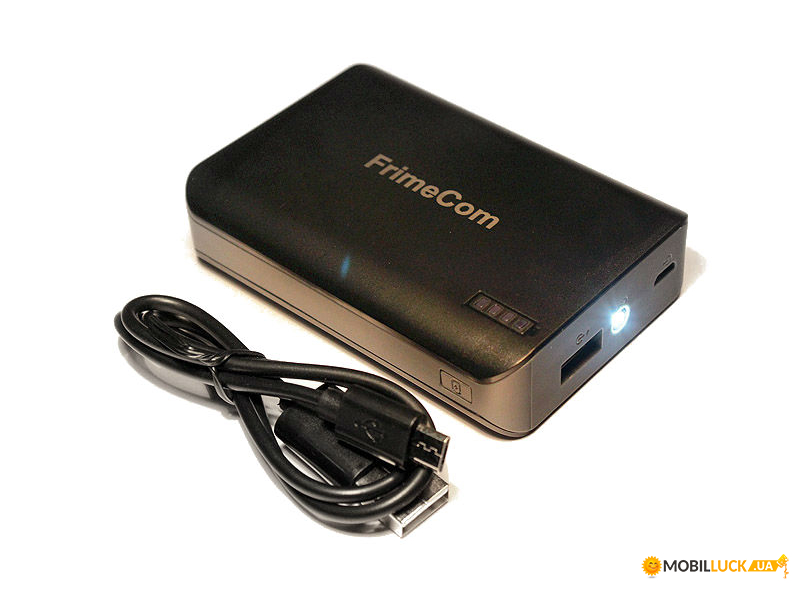  Power Bank FrimeCom 4S-BK 6000mAh 1USB 2A Black (9997)