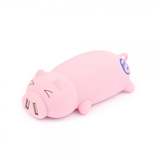 Power Bank TTech Emoji Series Pig 10000 mAh Pink (BS-000066142)