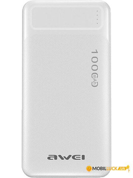   Awei P5K 10000mAh White