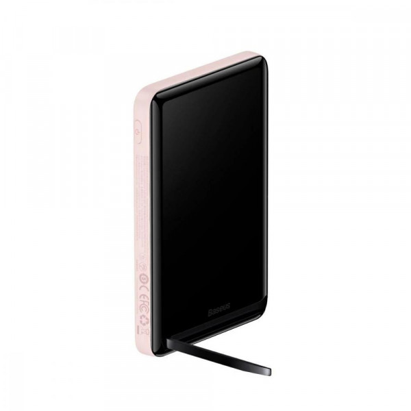   Baseus Magnetic Bracket Wireless 20W 10000mAh pink (PPCX000004)