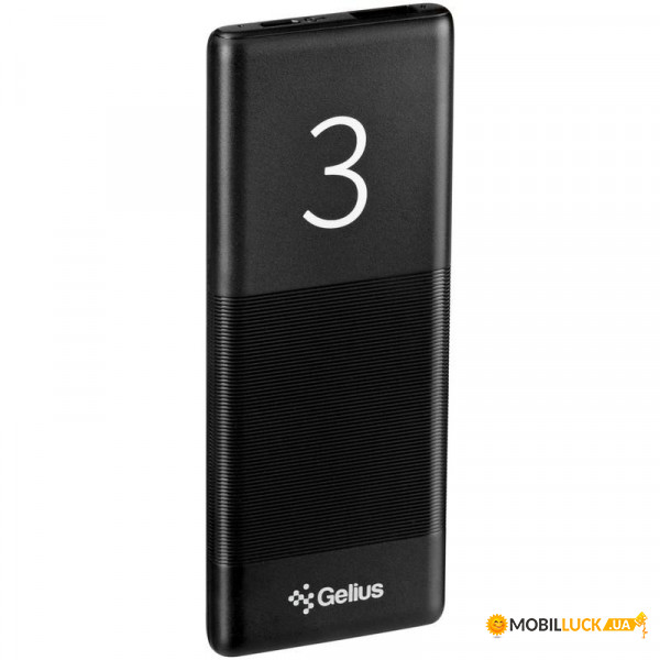   Power Bank Gelius Pro Slim 3 GP-PB03012 3000mAh Black