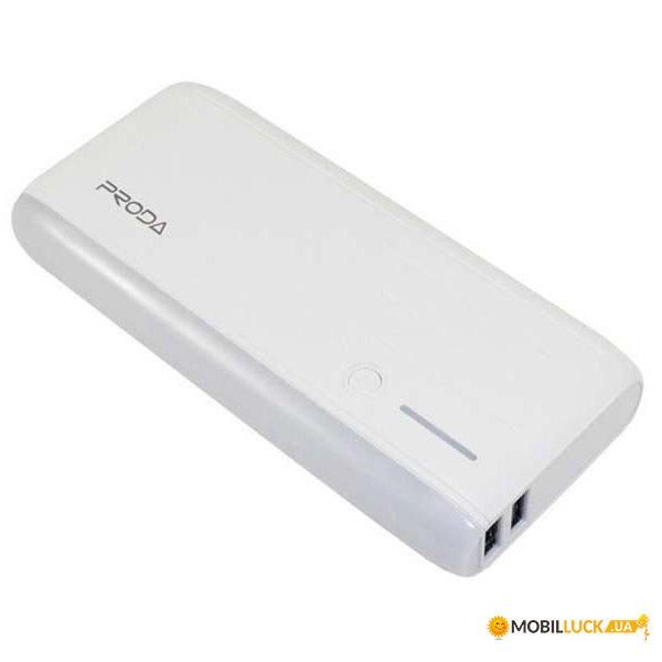   Power Bank Proda Time PPL-19 12000mAh White 