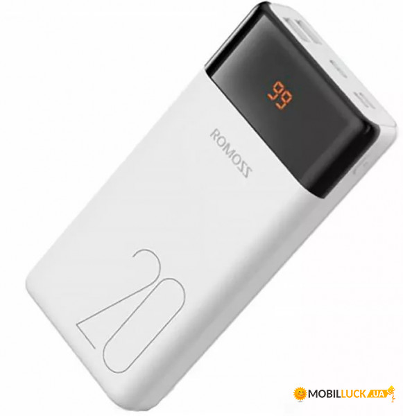 Power Bank ROMOSS LT20 20000mAh white