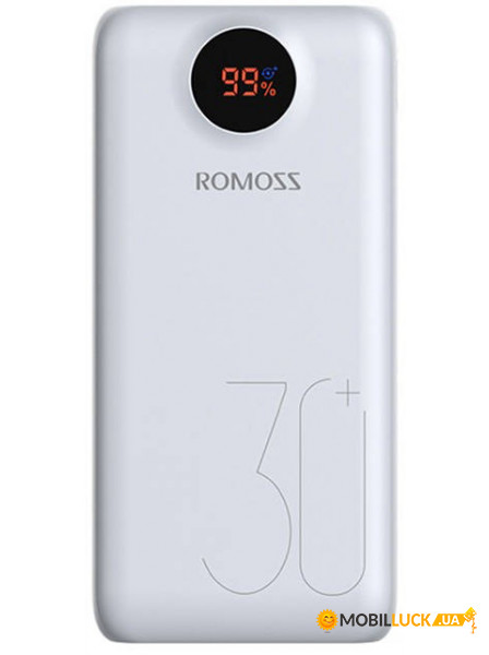    Romoss SW30 26800mAh, PD 30W, USB-C, 2xUSB QC 3.0