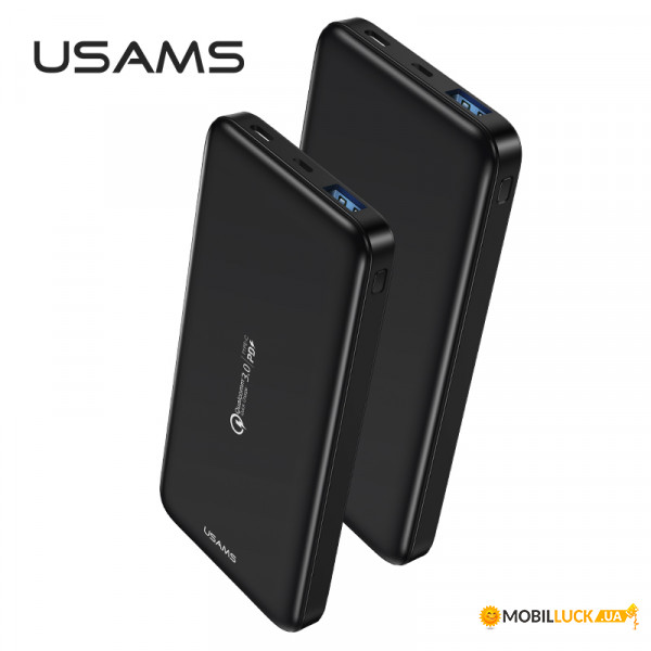   Usams US-CD92 PB30 10000mAh Black