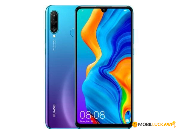  Huawei Nova 4e 6/128Gb blue *CN