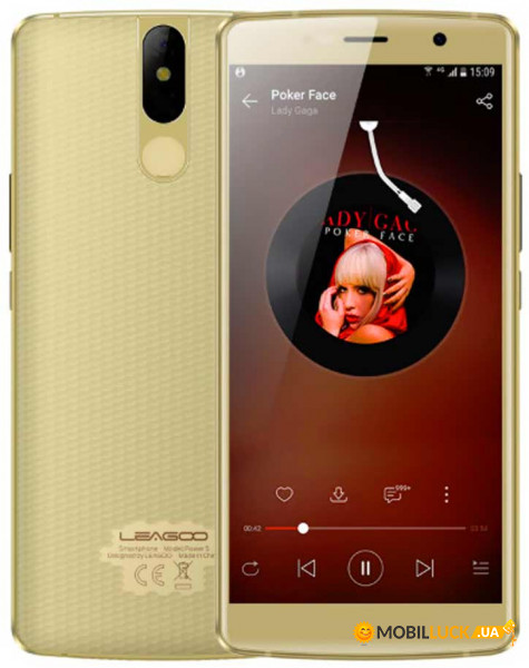   Leagoo Power 5 (6+64Gb) Gold