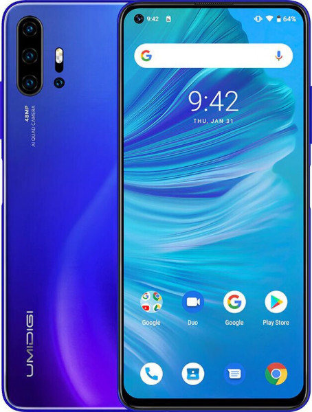  Umidigi F2 6/128Gb Blue *EU