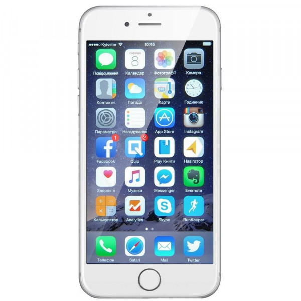  Apple iPhone 6 128GB Silver Refurbished Grade A