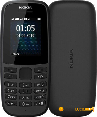   Nokia 105 DS 2019 Black