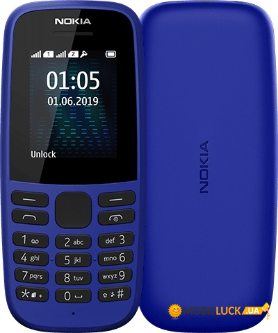   Nokia 105 DS 2019 Blue