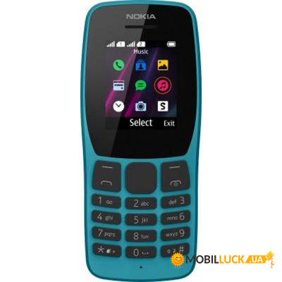   Nokia 110 DS Blue (16NKLL01A04)