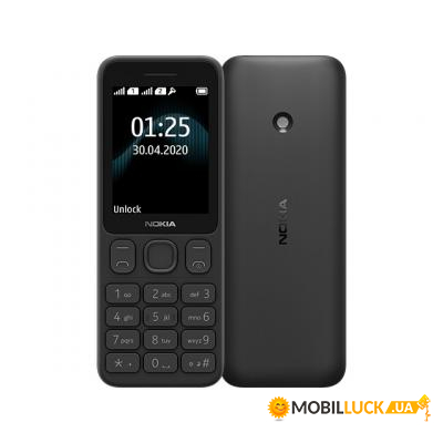   Nokia 125 DS Black