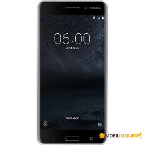  Nokia 6 4/64GB Silver no NFC *CN