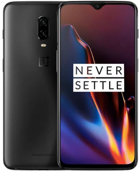  OnePlus 6T 6/128GB Mirror Black *EU