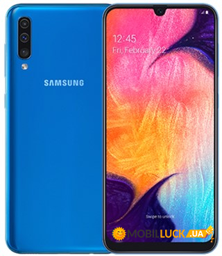  Samsung A505FD Galaxy A50 4/128GB Blue *CN