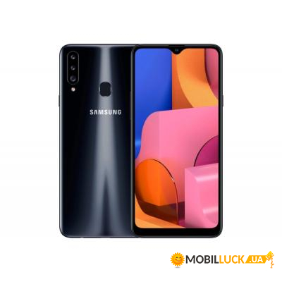  Samsung SM-A207F (Galaxy A20s) 3/32 Black (SM-A207FZKDSEK)