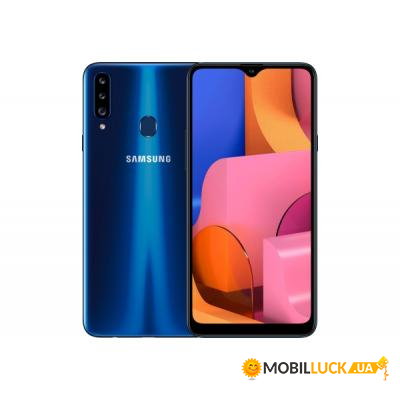  Samsung SM-A207F (Galaxy A20s) 3/32 Blue (SM-A207FZBDSEK)