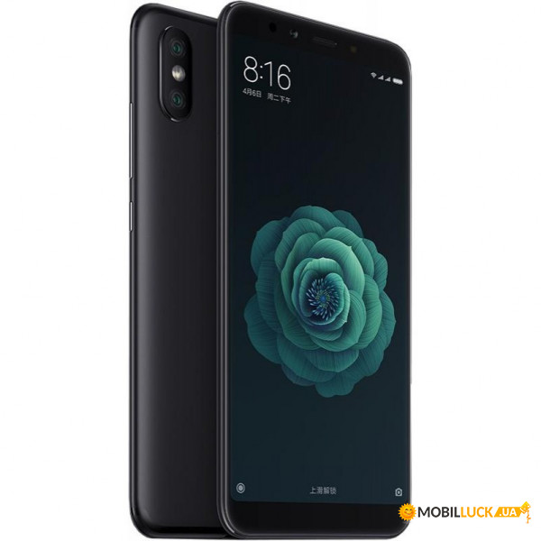  Xiaomi Mi 6x 6/64GB Black *EU