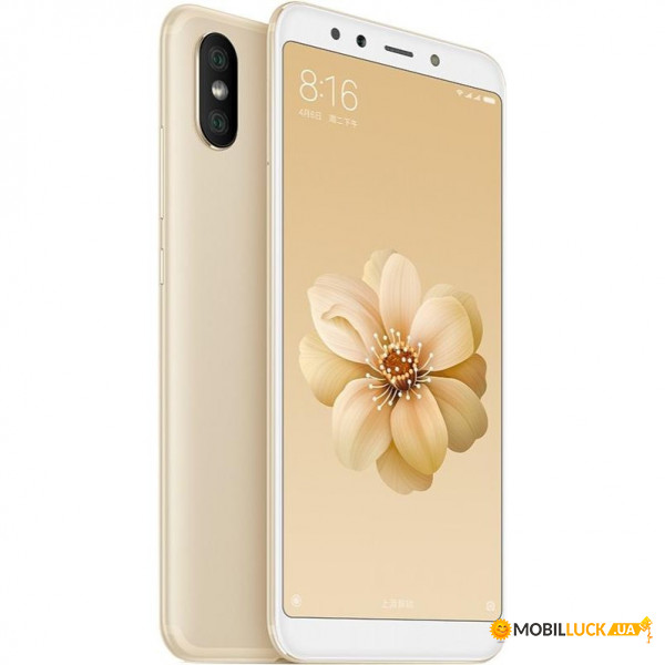  Xiaomi Mi 6x 6/64GB Gold *EU