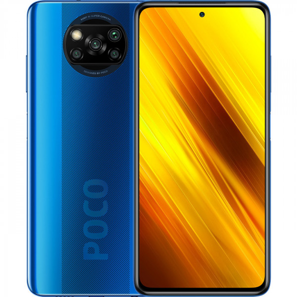  Xiaomi Poco X3 6/128GB Cobalt Blue *EU