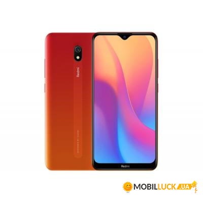  Xiaomi Redmi 8A 2/32 Sunset Red *UA