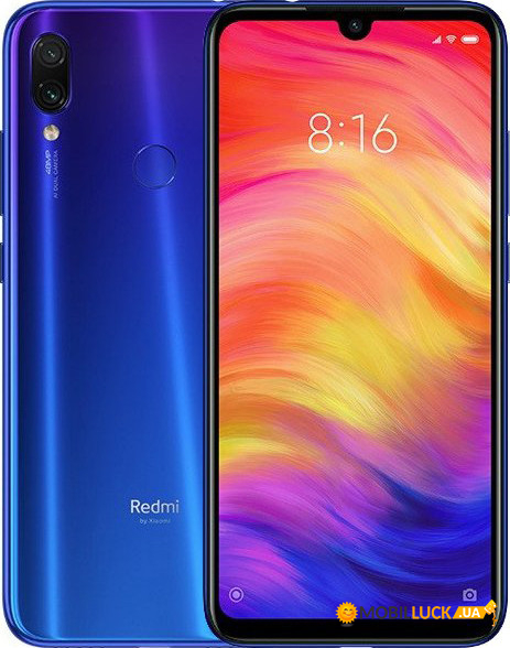  Xiaomi Redmi Note 7 4/128Gb Blue *CN