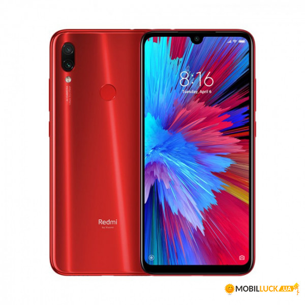  Xiaomi Redmi Note 7 4/128Gb Red *EU