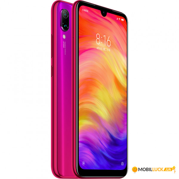  Xiaomi Redmi Note 7 4/64GB Pink *CN