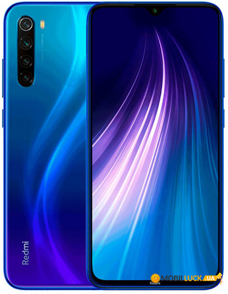  Xiaomi Redmi Note 8 4/128Gb Blue *EU