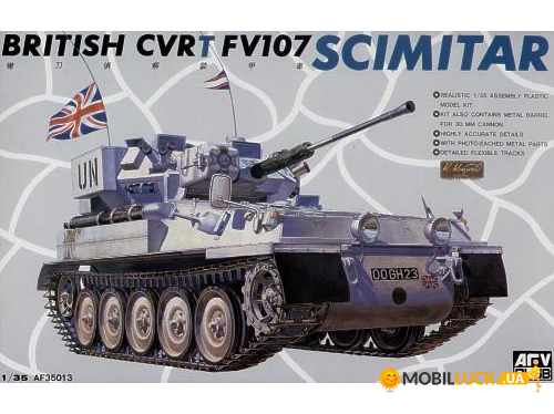 BRITISH CVR(T) FV107 SCIMITAR AFV-Club (AF35013)