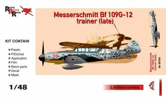 - Messerschmitt Bf109G-12 ( ) AMG Models (AMG48704)