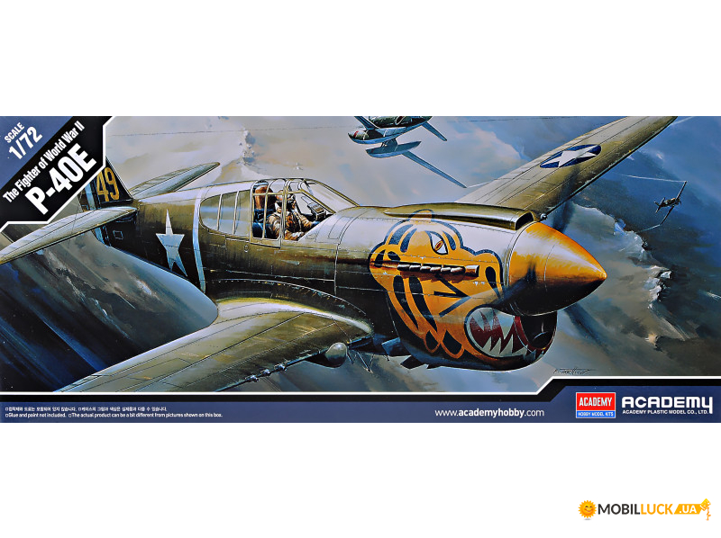  Academy  P-40E Warhawk (AC12468)