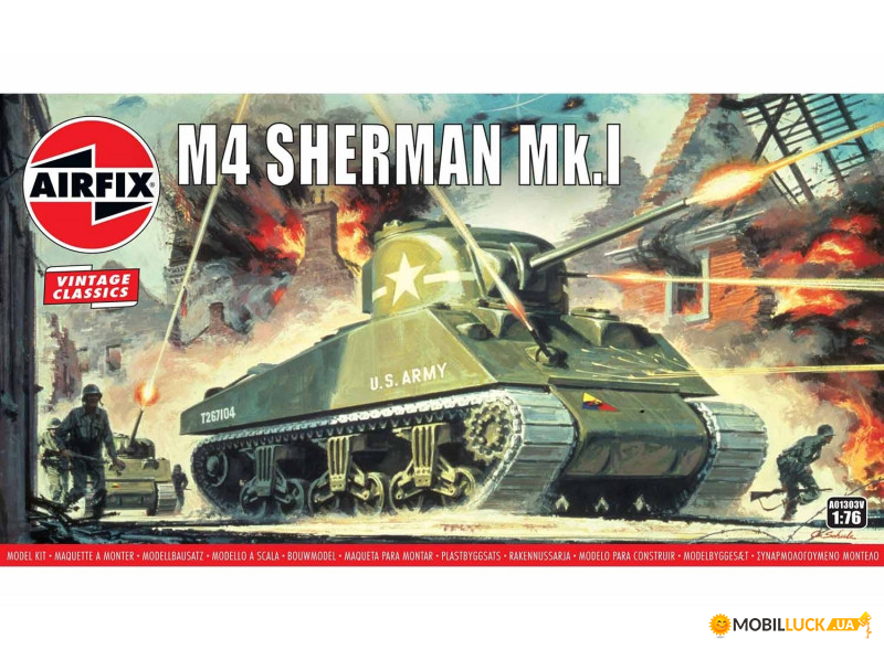  M4 SHERMAN Mk.I Airfix (AIR01303V)