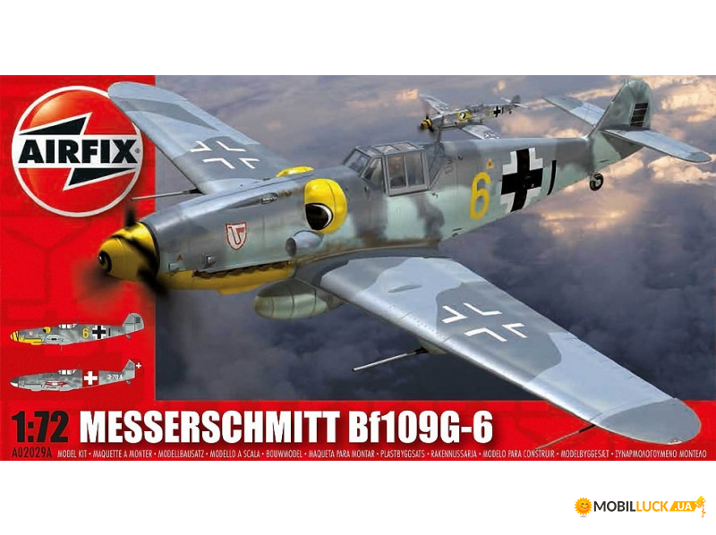  Messerschmitt Bf109G-6 Airfix (AIR02029A)