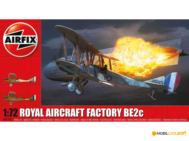  Royal Aircraft Facility BE2C Airfix (AIR02101)