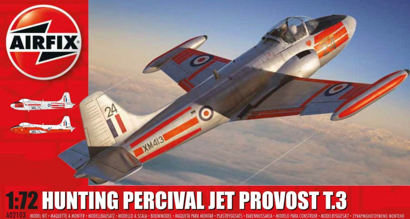 -  BAC Jet Provost T3 Airfix (AIR02103)