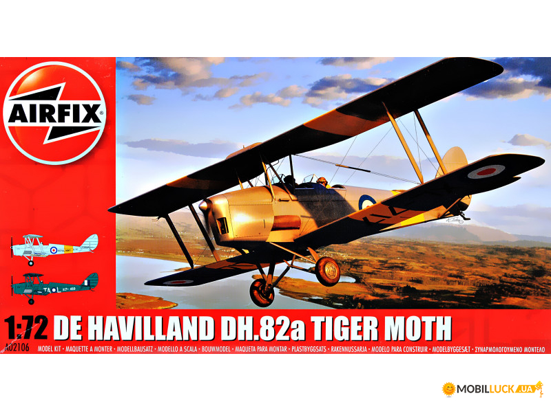  De Havilland DH.82a Tiger Moth Airfix (AIR02106)