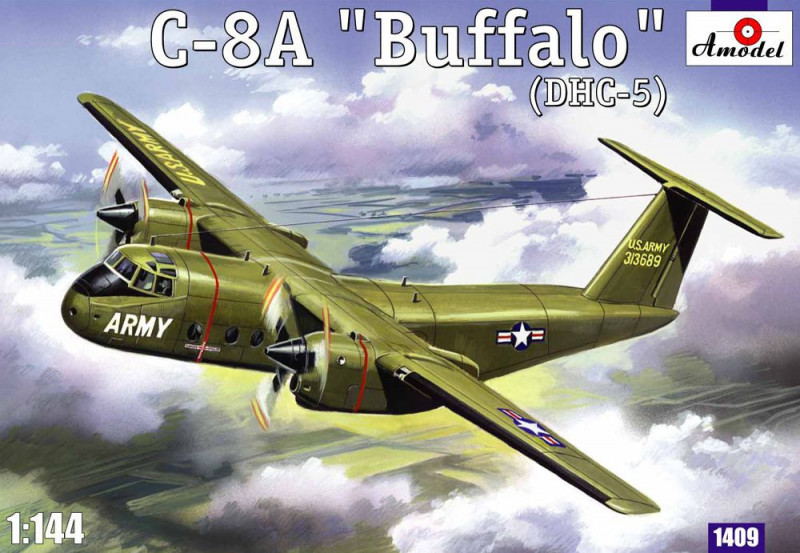 C-8A Buffalo (DHC-5)       ,  . AMODEL (AMO1409)